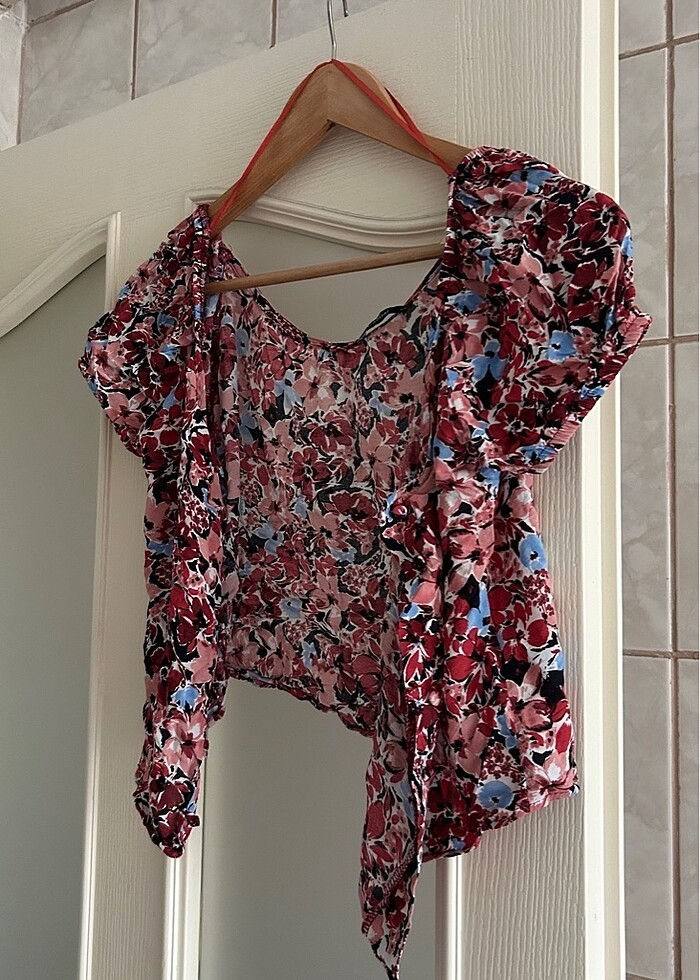 Çiçekli bluz - Görsel 5