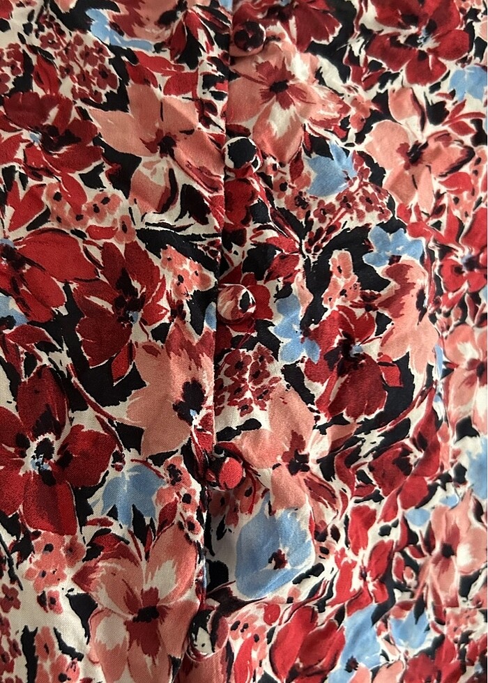 Çiçekli bluz - Görsel 2