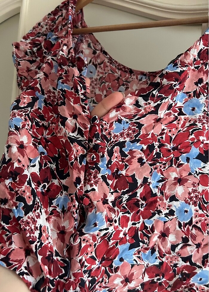 Çiçekli bluz - Görsel 4