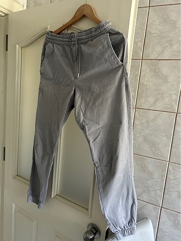 Erkek zara gri kargo pantolon