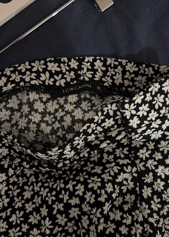 Drapeli Siyah Mini Etek - Görsel 3