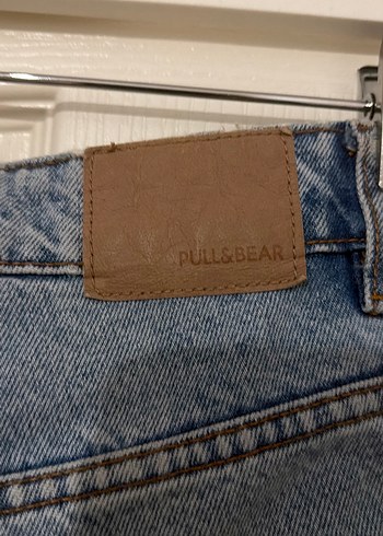 Geniş Kesim Mavi Kadın Denim Pantolon - Görsel 5