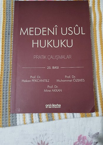 Medenî Usûl Hukuku Pratik Çalışmalar Kitabı