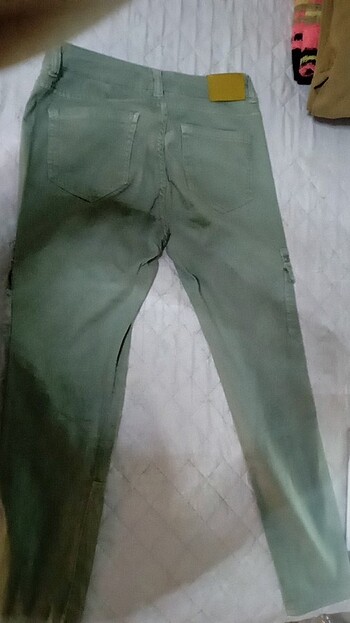38 Beden yeşil Renk Pantolon 