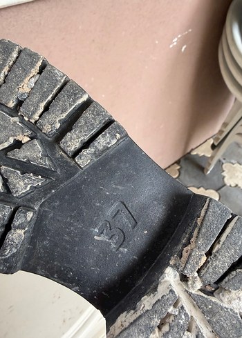 Kadın Siyah Deri Dizüstü Botlar - Görsel 4