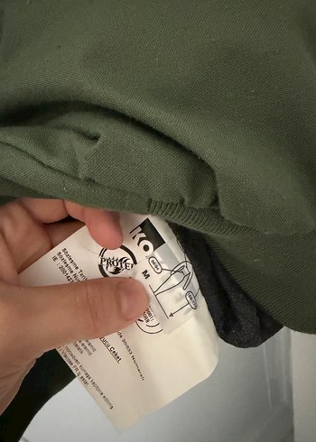 Erkek Haki Bomber Ceket - Görsel 5