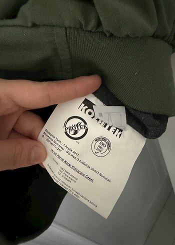 Erkek Haki Bomber Ceket - Görsel 4