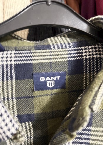 Erkek Yeşil Kareli Uzun Kollu Gömlek - Görsel 4