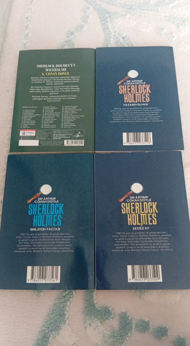 Sherlock Holmes Maceraları - 4 Kitap Seti - Görsel 2