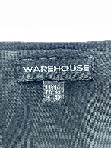 42 Beden siyah Renk Warehouse Kısa Elbise %70 İndirimli.