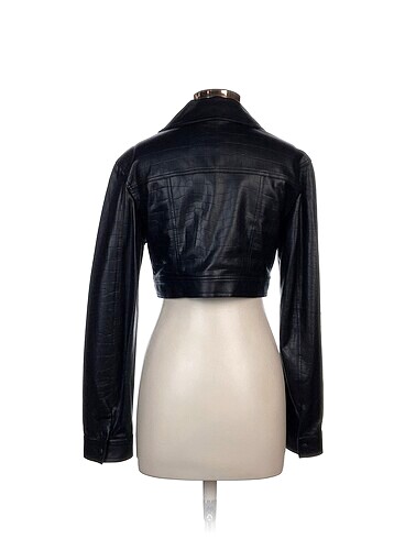 s Beden Vintage Love Deri Ceket %70 İndirimli.