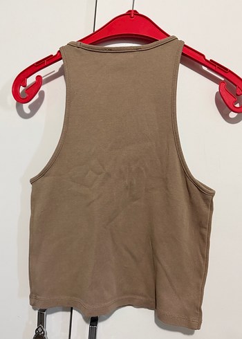 Kahverengi Yüksek Yakalı Kadın Atlet - Görsel 2