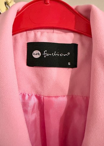 Pembe Kadın Blazer Ceket - Görsel 3