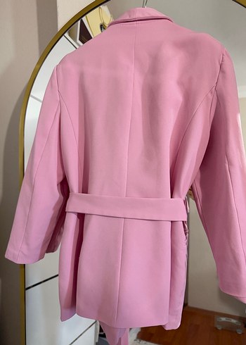 Pembe Kadın Blazer Ceket - Görsel 2