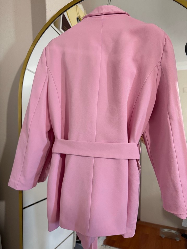 Pembe Kadın Blazer Ceket - Görsel 2