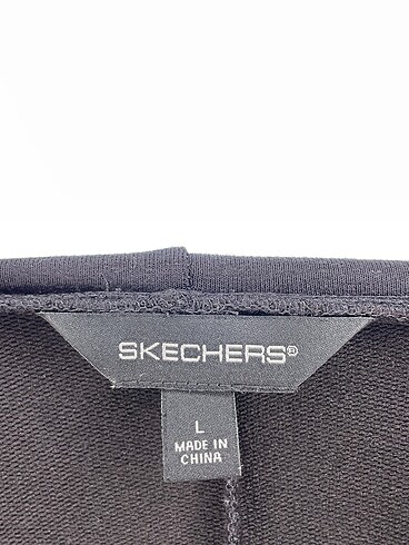 l Beden siyah Renk Skechers Hırka %70 İndirimli.