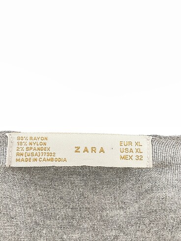 xl Beden gri Renk Zara Kazak / Triko %70 İndirimli.