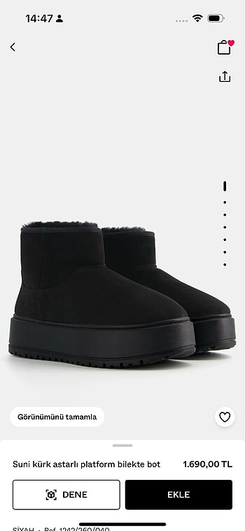 Bershka Ugg bot