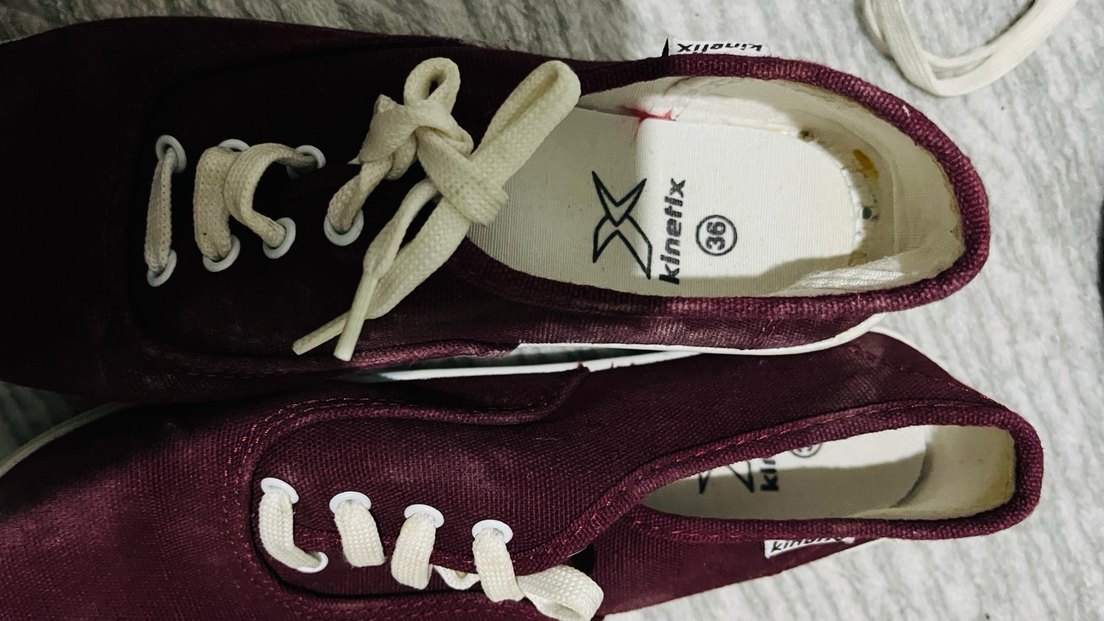 Bordo Kadın Günlük Spor Ayakkabı - Görsel 2