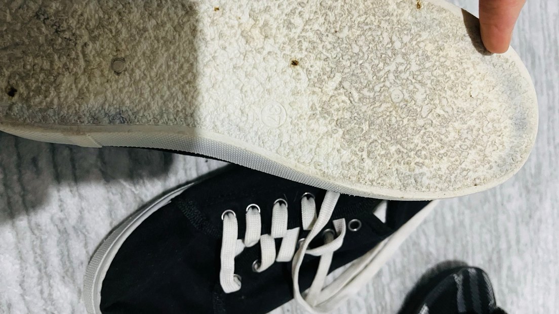 Siyah Kadın Elastik Bağcıklı Spor Ayakkabı - Görsel 2