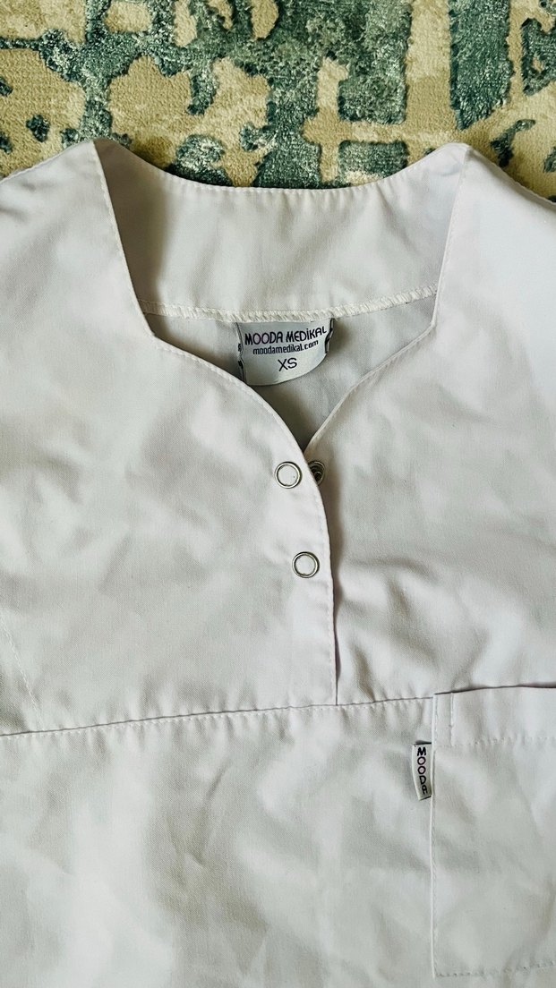 Kadın Kısa Kollu hemşire sağlıkçı forması - Görsel 2