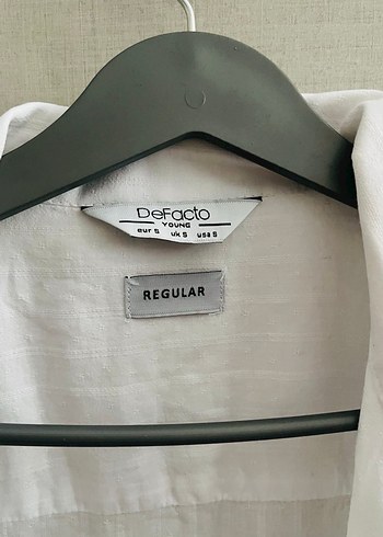 Erkek Beyaz Kısa Kollu Keten Gömlek - Görsel 2