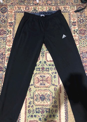 Erkek Siyah Adidas Rahat Kesim Eşofman