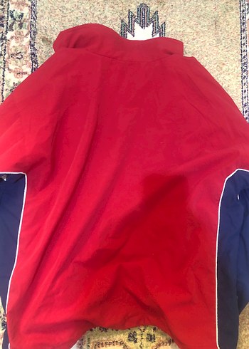 m Beden kırmızı Renk Uhlsport vintage oversize ceket