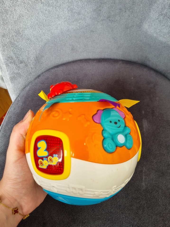 vtech sesli müzikli eğitici top oyuncak - Görsel 2