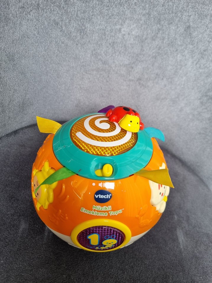 vtech sesli müzikli eğitici top oyuncak - Görsel 5