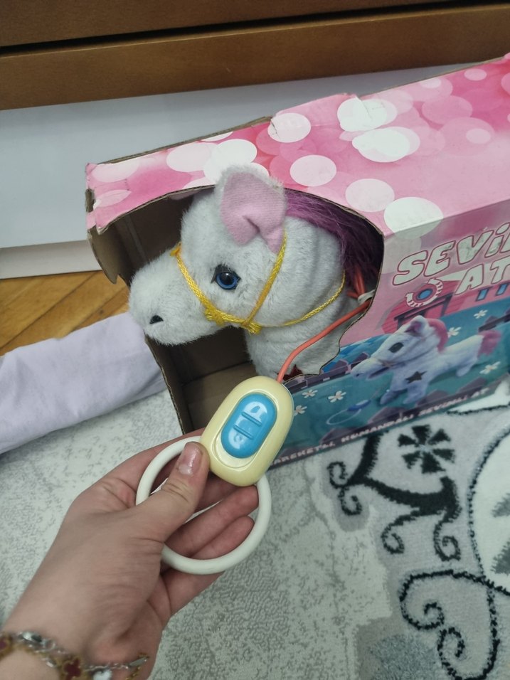 sesli müzikli hareketli sevimli at - Görsel 2