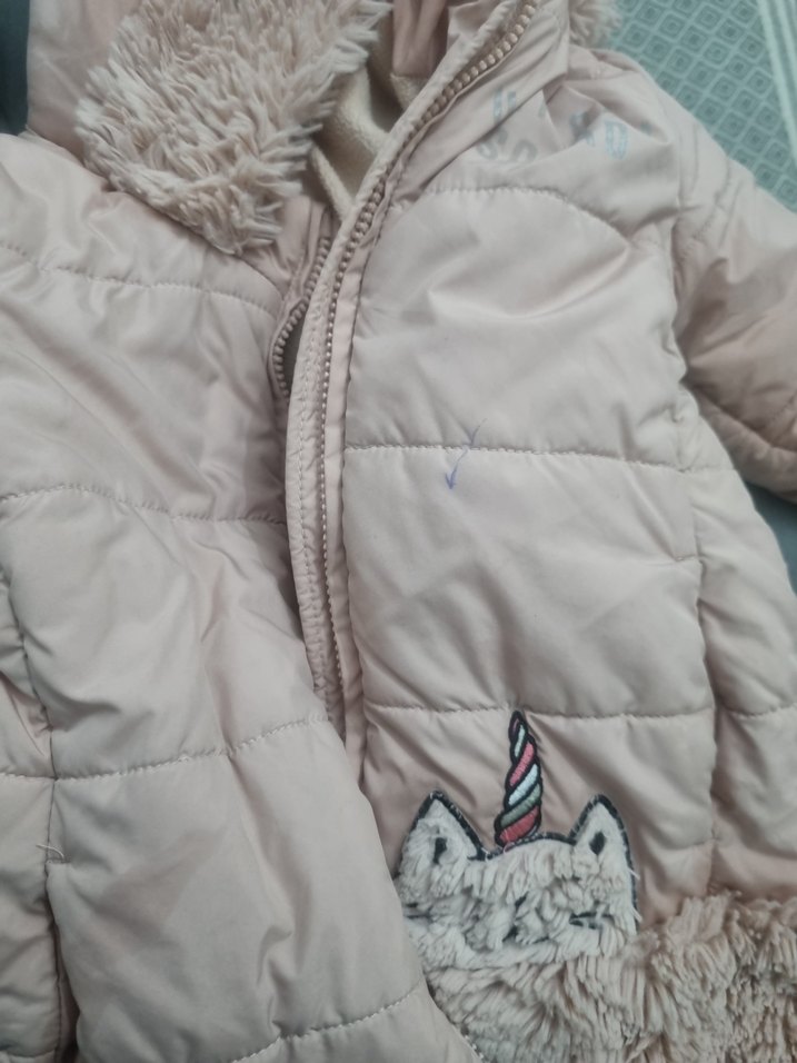 Lcw Pembe Kürklü Kız Çocuk Montu - Görsel 2