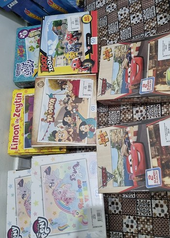 adet fiyatıdır ilan açılır Çocuklar için Renkli Ahşap Puzzle - Görsel 2