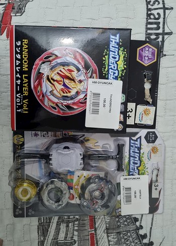 adet fiyatıdır Çok Renkli Aksiyon Figürleri ve Tornado Top - Görsel 4