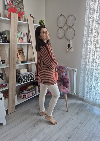 altıgen hırka - Görsel 3