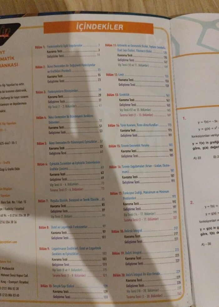AYT MATEMATİK  - Görsel 3
