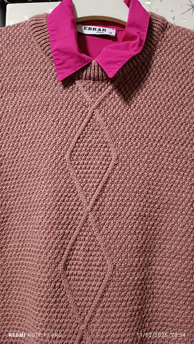 gömlek süveter - Görsel 3