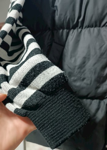 Kemerli Siyah Midi Yelek - Görsel 7