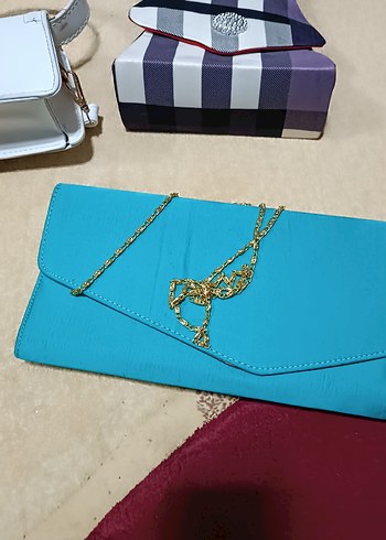 Renkli Tokalı Kadın Çanta - Görsel 9