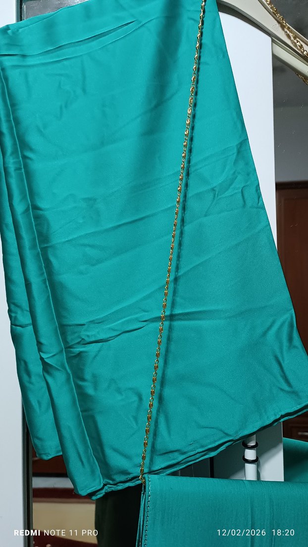 Turkuaz Zincir Detaylı Kadın Portföy Çanta - Görsel 4