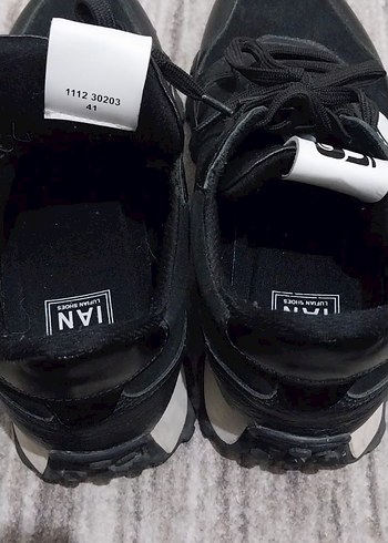 Siyah  Spor Stiletto Sneaker - Görsel 2