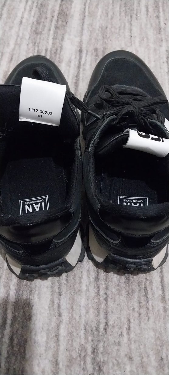 Siyah  Spor Stiletto Sneaker - Görsel 2