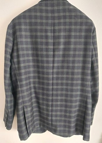 BRUNO BELLINI MARKA EKOSELI %100 YÜN ERKEK CEKETİ  56 beden 6dr - Görsel 5