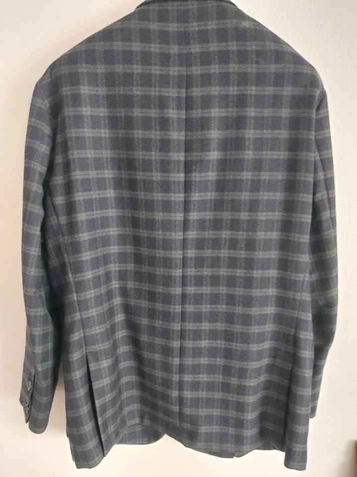 BRUNO BELLINI MARKA EKOSELI %100 YÜN ERKEK CEKETİ  56 beden 6dr - Görsel 5