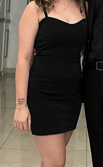 siyah kısa elbise