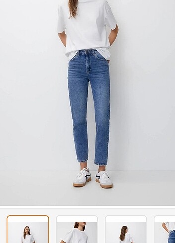 Pull and bear comfort mom jean 34 beden