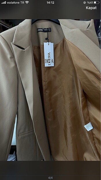 m Beden Bayan blazer ceket