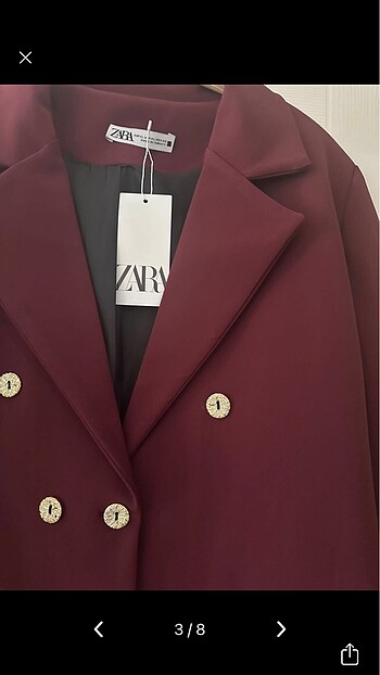 m Beden Bayan blazer ceket