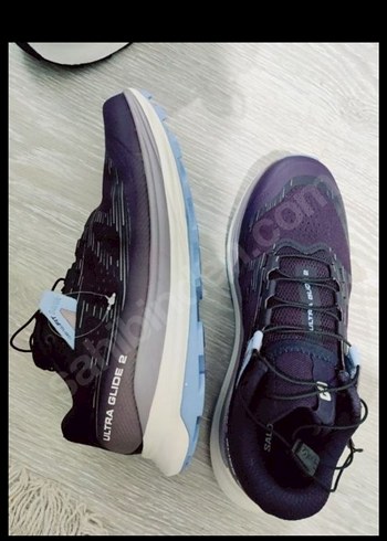 Salomin Mor Bağcıklı kadın Spor Outdoor Ayakkabı - Görsel 2