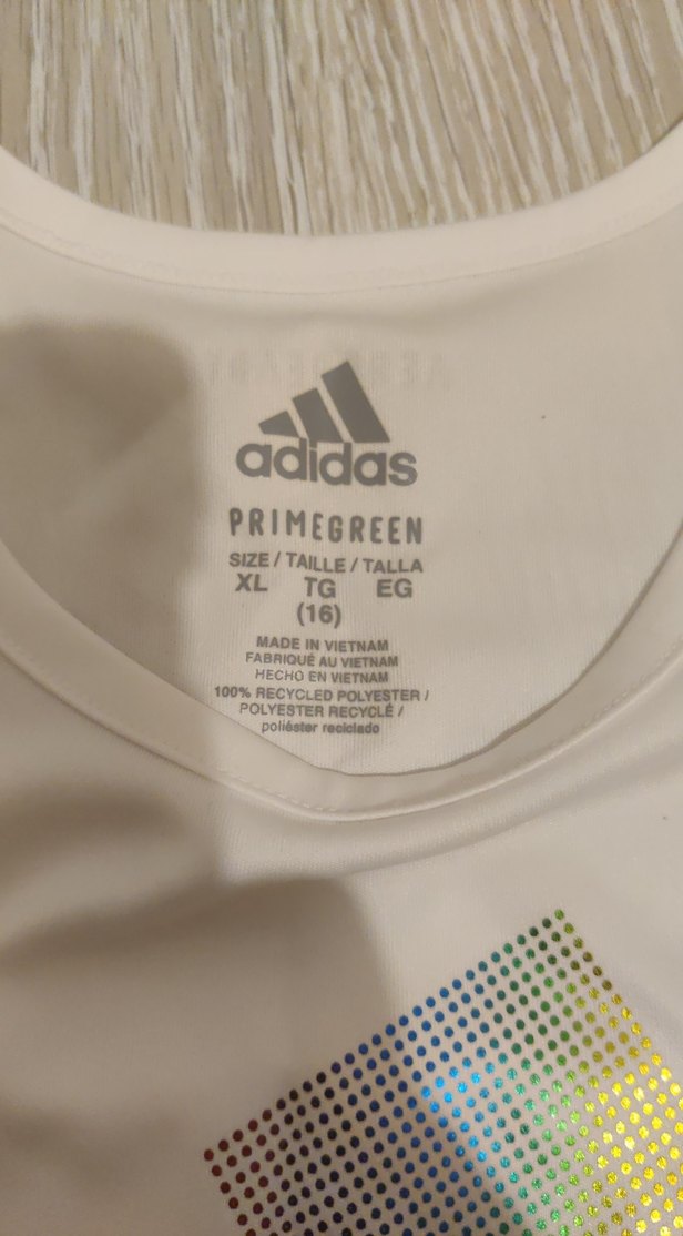 Kadın XL beyaz baskılı kısa kollu tişört - Görsel 4